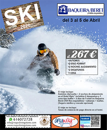 Viaje Baqueira 2026