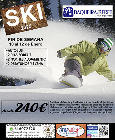 Salida Baqueira Enero