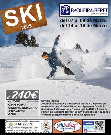 Salida Baqueira Marzo