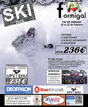 Viaje Formigal 2026