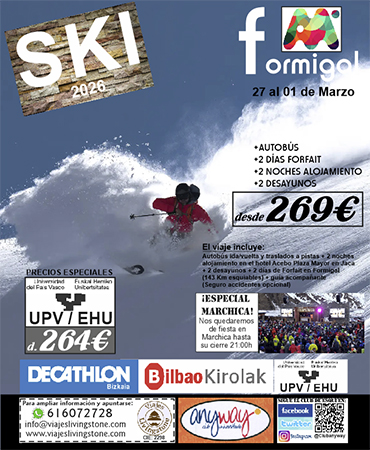Viaje Formigal 2026