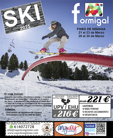 Viaje Formigal Marzo 2025