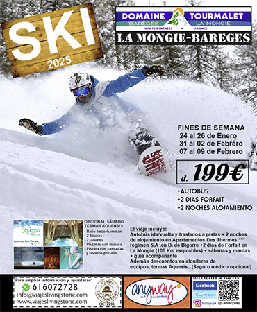 Salida La Mongie Enero