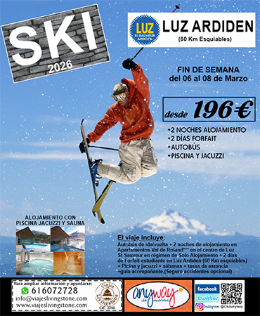 Viaje Luz Ardiden 2026