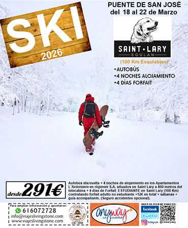 Viaje Saint Lary 2026