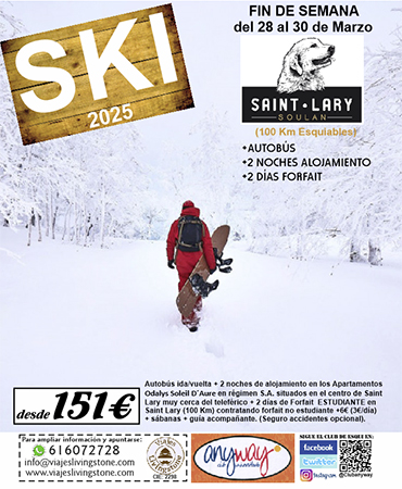 Viaje Saint Lary 2024